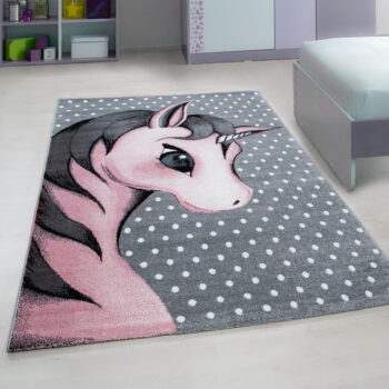 Ružovo-sivý detský koberec 160x230 cm Kids – Ayyildiz Carpets - Image 2