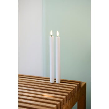 LED sviečky v súprave 2 ks (výška 25 cm) Sille Tall Rechargeable – Sirius - Image 4