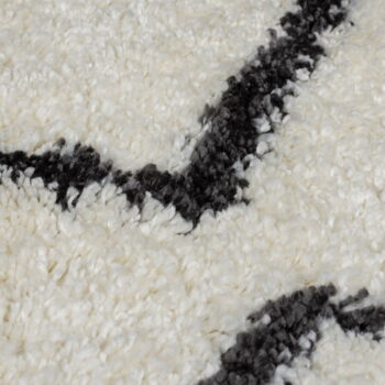 Biely koberec 80x150 cm Riad Berber – Flair Rugs - Image 4