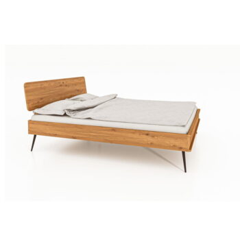 Dvojlôžková posteľ z dubového dreva 160x200 cm Kula 1 - The Beds - Image 3