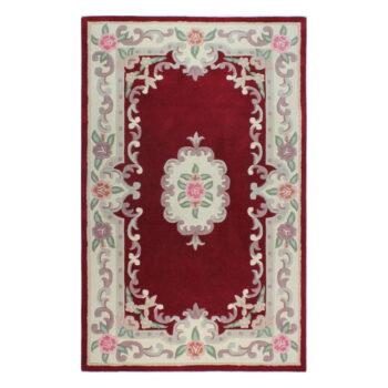 Červený vlnený koberec Flair Rugs Aubusson, 150 × 240 cm