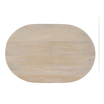 Krémový konferenčný stolík z mangového dreva 71x107 cm Batel – Ixia – Obrázok 6