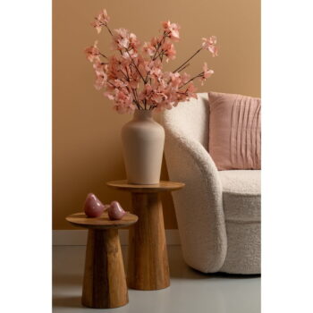 Okrúhly odkladací stolík z mangového dreva ø 30 cm  Force  – Leitmotiv - Image 3