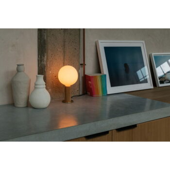 Stmievateľná stolová lampa v prírodnej farbe (výška 28 cm) Knuckle – tala - Image 8