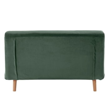 Zelená zamatová pohovka 125 cm Magalli - Støraa - Image 5