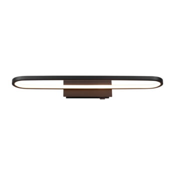 Matne čierne LED nástenné svietidlo (dĺžka 60 cm) Gianni - Trio - Image 5