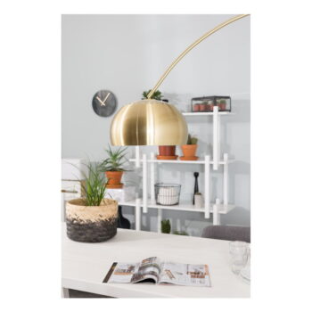 Stojacia lampa v mosadznej farbe Zuiver Bow – Obrázok 9