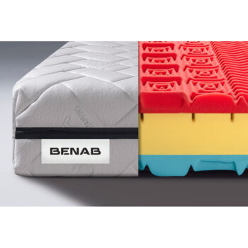 Tvrdý/stredne tvrdý penový obojstranný matrac 160x200 cm BonRelax HR BIO - BENAB - Image 3