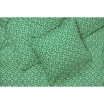 Predĺžené zelené obliečky na dvojlôžko z bavlneného saténu 200x220 cm Pleasantly - JUNA - Image 6