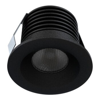 Čierne LED bodové svietidlo ø 4 cm – SULION - Image 3