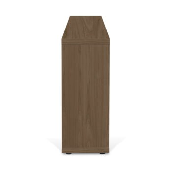 Hnedá knižnica v dekore orecha 150x83 cm Berlin – TemaHome - Image 5