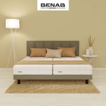 Tvrdý/stredne tvrdý penový obojstranný matrac 120x200 cm Visco Touch – BENAB - Image 4