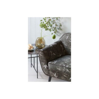 Čierny konferenčný stôl s porcelánovou doskou WOOOD Vida, ⌀ 60 cm – Obrázok 3