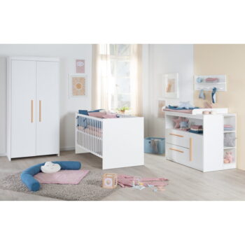 Biela postieľka 70x140 cm Lilo – Roba - Image 3