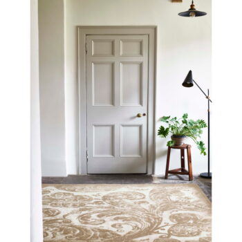 Béžový vlnený koberec 133x190 cm Damask – Agnella - Image 3