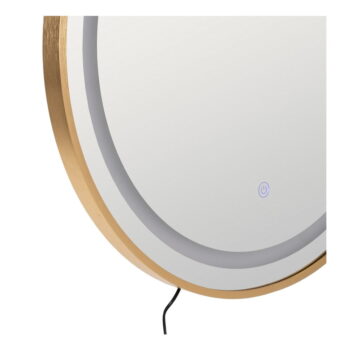 Nástenné zrkadlo s osvetlením 60x60 cm – Ixia – Obrázok 3
