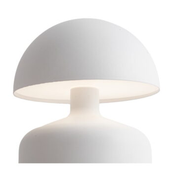 Biela LED stolová lampa (výška 15 cm) Impetu – Leitmotiv - Image 5