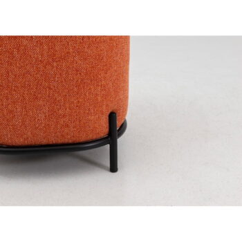 Korálovočervený puf Tenzo Harry, ø 42 cm - Image 3
