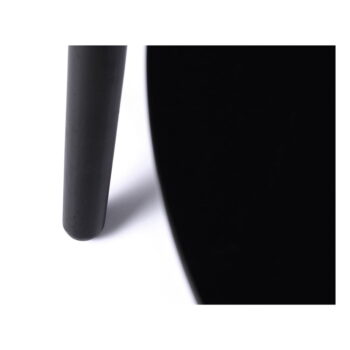 Čierne okrúhle konferenčné stolíky v súprave 2 ks ø 88 cm Adda – Unique Furniture - Image 5