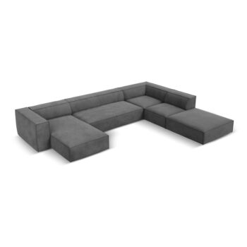 Sivá rohová pohovka (pravý roh) Madame - Windsor & Co Sofas - Image 2