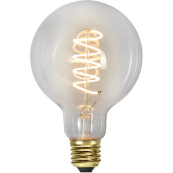 Teplá LED/filamentová žiarovka so stmievačom E27, 4 W Spiral Filament – Star Trading - Image 4