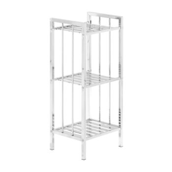 Kúpeľňový regál v striebornej farbe 33x73 cm – Premier Housewares - Image 6