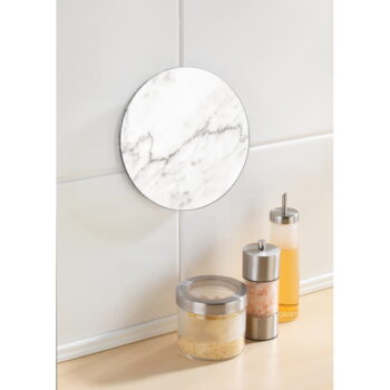 Sklenená podložka pod hrniec Wenko Marble, 20 cm - Image 2