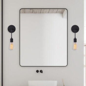 Matne čierne nástenné svietidlo Dartini – Opviq lights - Image 5