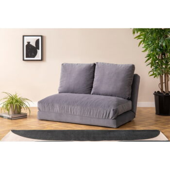 Sivá rozkladacia pohovka 120 cm Taida – Balcab Home – Obrázok 2
