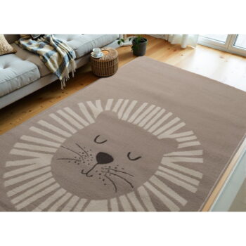 Béžový detský koberec 160x235 cm Happy Lion – Hanse Home - Image 2