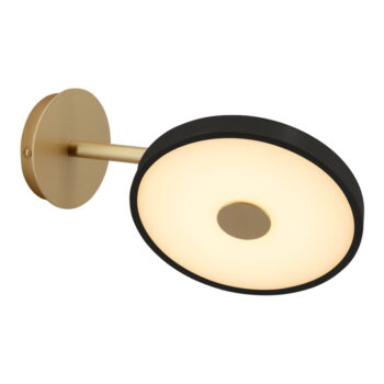 Čierne LED nástenné svietidlo so stmievačom ø 15 cm Asteria Wall Short – UMAGE - Image 3