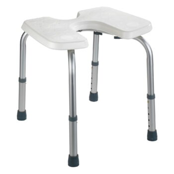 Stolička do sprchy Wenko Hygienic Stool White, 53 × 46 cm – Obrázok 3
