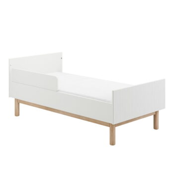 Biela postieľka 70x140 cm Miloo – Pinio – Obrázok 4