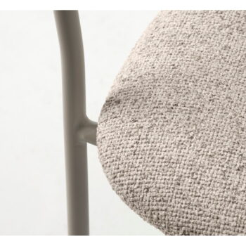 Krémovobiela jedálenská stolička Zama – Unique Furniture - Image 7