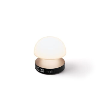 Digitálny stolový budík ø 11 cm Mina Sunrise – Lexon - Image 3