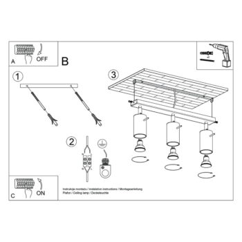 Stropné svietidlo v tehlovej farbe 6x45 cm Etna – Nice Lamps - Image 5