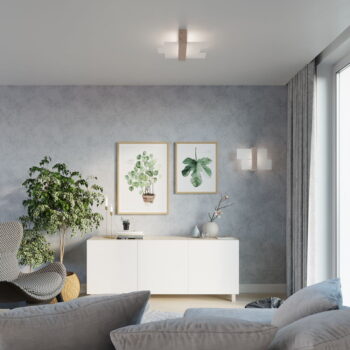 Nástenné svietidlo Nice Lamps Leda Natural - Image 4