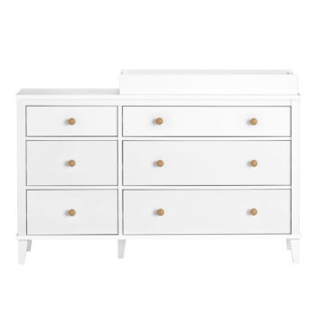 Biela detská komoda s prebaľovacím pultom 136x90x49 cm Poppy – Støraa – Obrázok 8