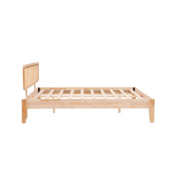 Jednolôžková posteľ zo smrekového dreva s roštom v prírodnej farbe 90x200 cm Izabelya – Kalune Design - Image 6