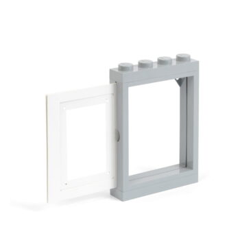 Sivý rámček na fotku LEGO®, 19,3 x 26,8 cm - Image 6