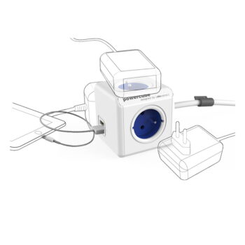 Rozbočovacia zásuvka PowerCube Extended USB – Cubenest - Image 2