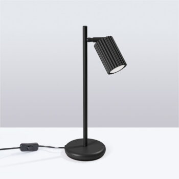 Čierna stolová lampa (výška  43 cm) Gleam – Nice Lamps - Image 7