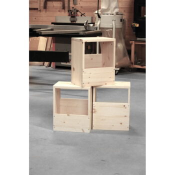 Nočný stolík z borovicového dreva v prírodnej farbe Grab It – Karup Design - Image 2