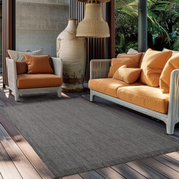 Tmavosivý vonkajší koberec 120x170 cm Giza – Ayyildiz Carpets - Image 2
