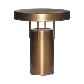 LED stmievateľná stolová lampa v bronzovej farbe (výška 20 cm) BringMe – Hübsch