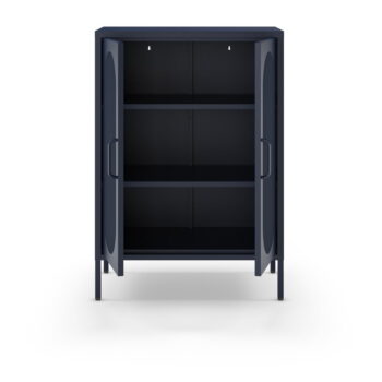 Tmavomodrá skrinka 70x100 cm Diora – Marckeric - Image 2