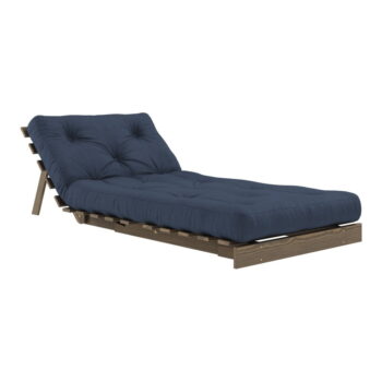 Tmavomodré kreslo Roots – Karup Design - Image 3