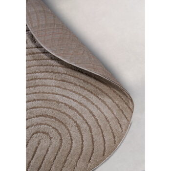 Svetlohnedý okrúhly koberec ø 160 cm Panglao New York Taupe – Elle Decoration - Image 6