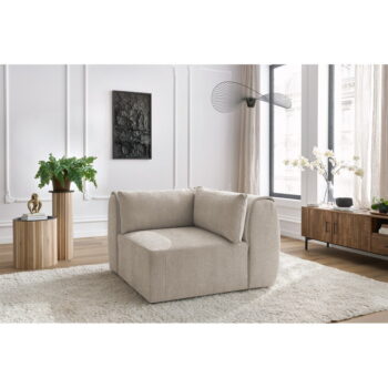 Béžový modul pohovky Jeanne – Bobochic Paris - Image 4