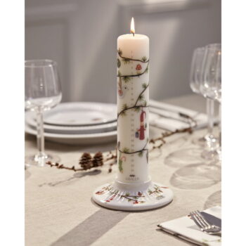 Porcelánový svietnik s vianočným motívom Hammershøi Christmas – Kähler Design – Obrázok 5